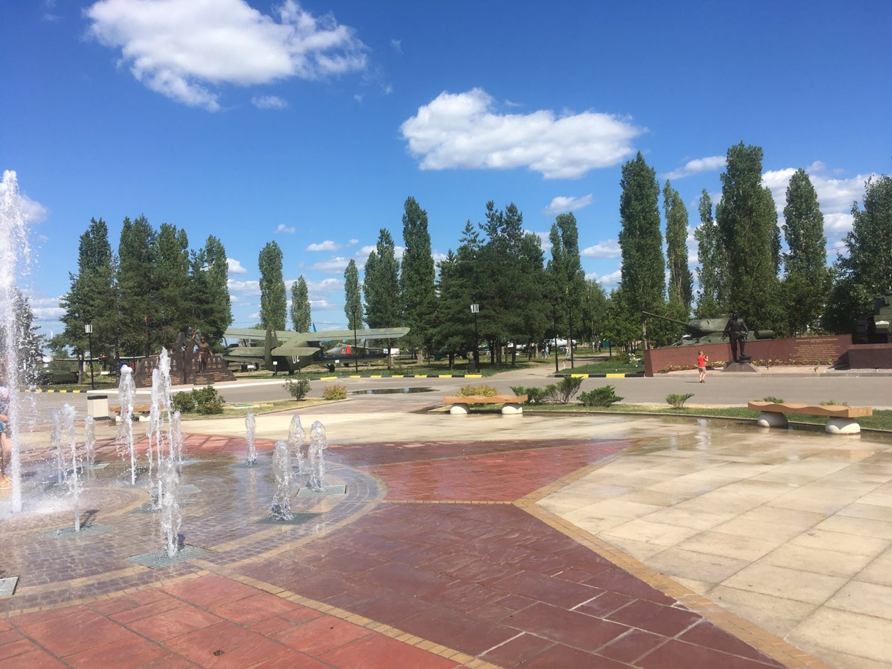 Фонтан в парке Победы Нижний Новгород