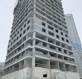 Ход строительства дома 2 в ЖК Динамика -