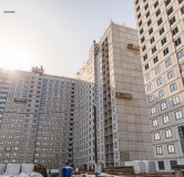 Ход строительства дома 1.3.1, секции А,Б,В в ЖК Новая Дема -