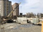 Ход строительства дома Литер 1 в ЖК Династия - фото 51, Апрель 2018