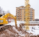 Ход строительства дома 25д в ЖК На Баумана -