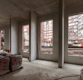 Ход строительства дома 5 в ЖК Дом на Советской -