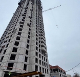 Ход строительства дома литер 1 в ЖК Космос -