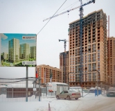 Ход строительства дома 1 в ЖК Калининский Квартал -