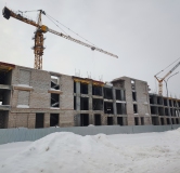 Ход строительства дома 15 в ЖК Богатыри -