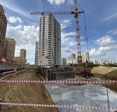 Ход строительства дома 7.1.2 в ЖК Современник -