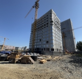 Ход строительства дома 3 в ЖК Разум в Академическом -