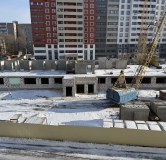 Ход строительства дома 10в, поз.3 в ЖК Ю -